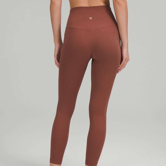 Lululemon Lunar New Year Align High-Rise Pant 25" - 10 Smoky Red - Picture 2 of 7